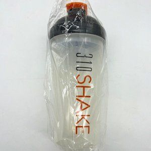 310 NUTRITION - NEW FULL SIZE ORANGE BLACK PROTEIN SHAKER CUP 25 oz BLENDER CUP